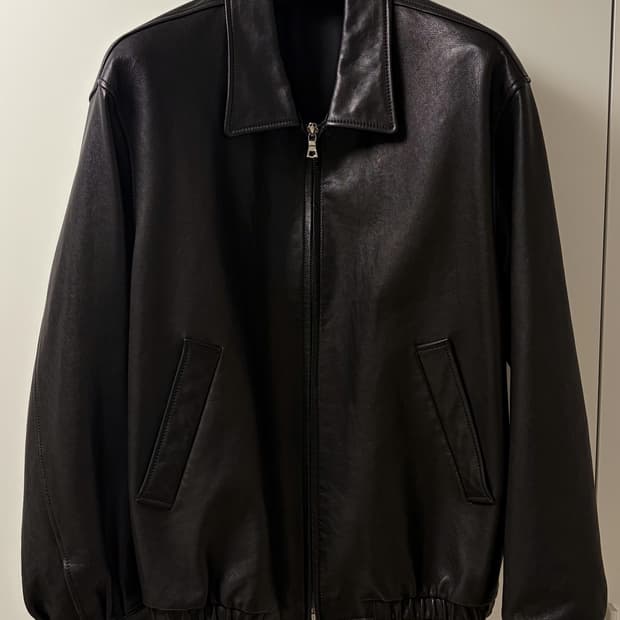 [2] 스테디에브리웨어 SEW 레더 블루종