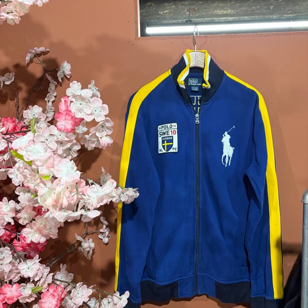 폴로 스웨덴 빅포니 코튼집업