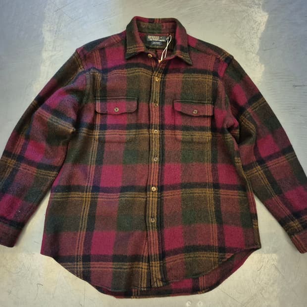 00s 폴로랄프로렌 헤비 울 셔츠