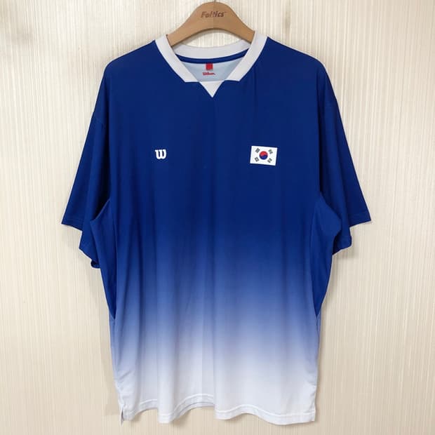 윌슨국대 국대KOREA 대한민국 테니스국대 유니폼/져지 XL