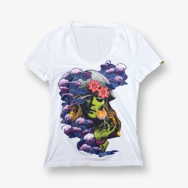 SS06 John Galliano Portrait T shirt