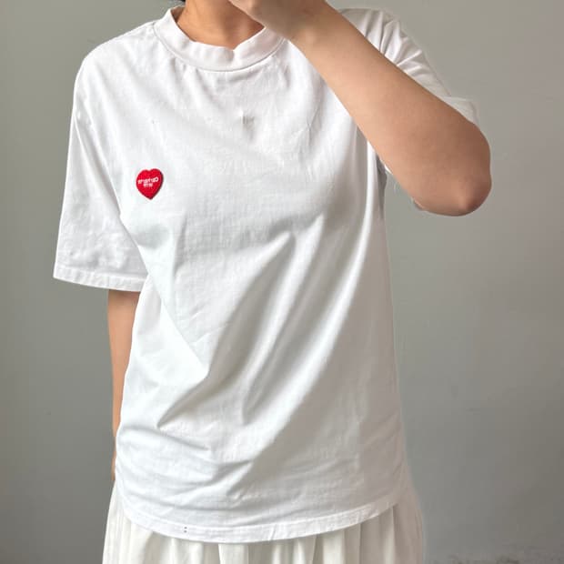 [S] 칼하트윕 화이트 반팔티