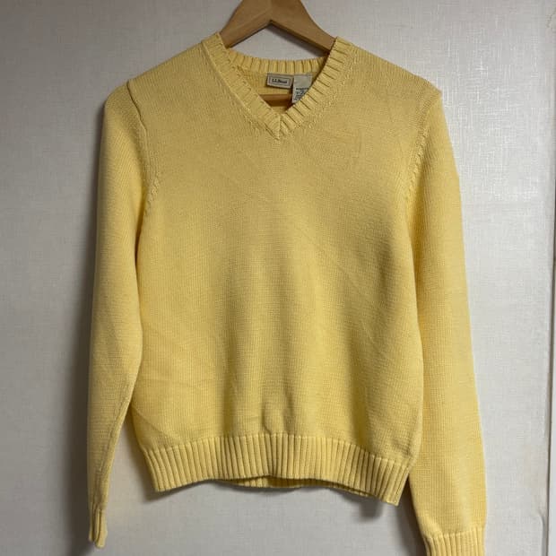 Llbean 엘엘빈 브이넥 니트