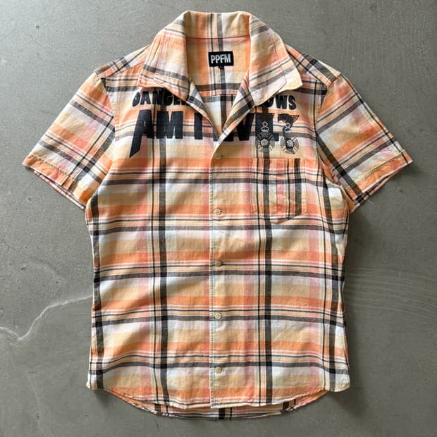 Vintage PPFM Pocket Check Shirt