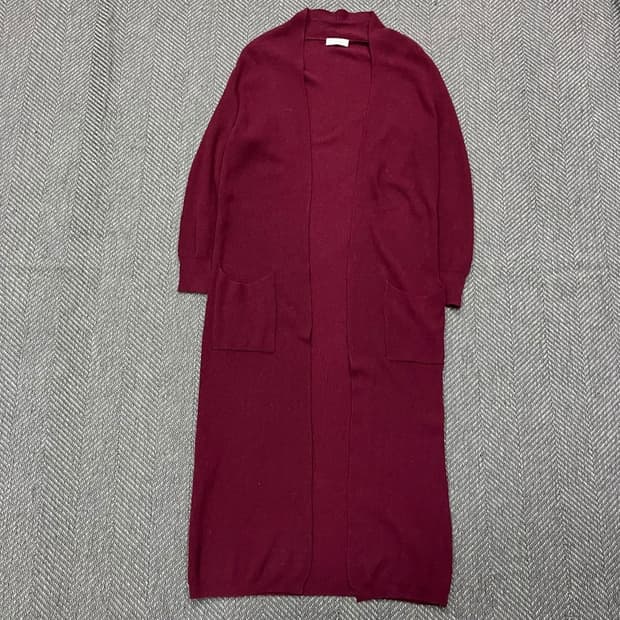 stefanel 니트 롱 가디건 v5048