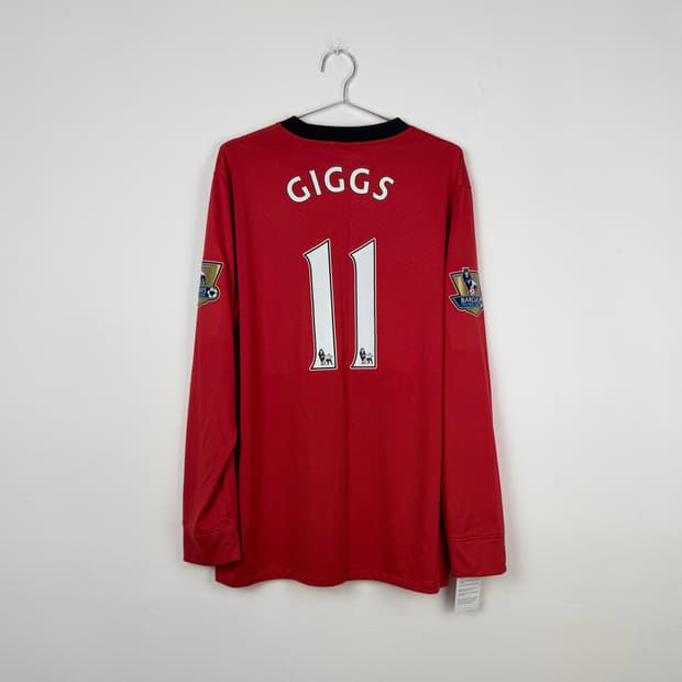 09-10 맨유 홈 긱스 긴팔 유니폼