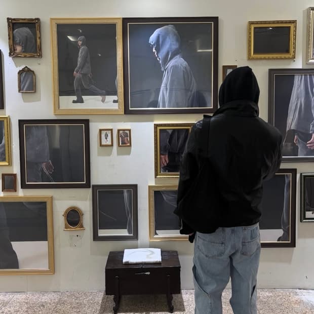 무신사 스탠다드 크링클 신세틱 레더 싱글 재킷 [블랙] XL