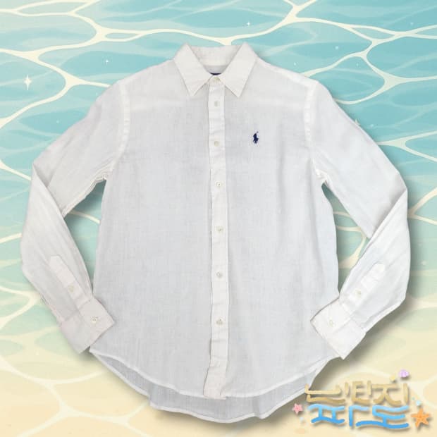 XS POLO 폴로랄프로렌 여성 린넨셔츠