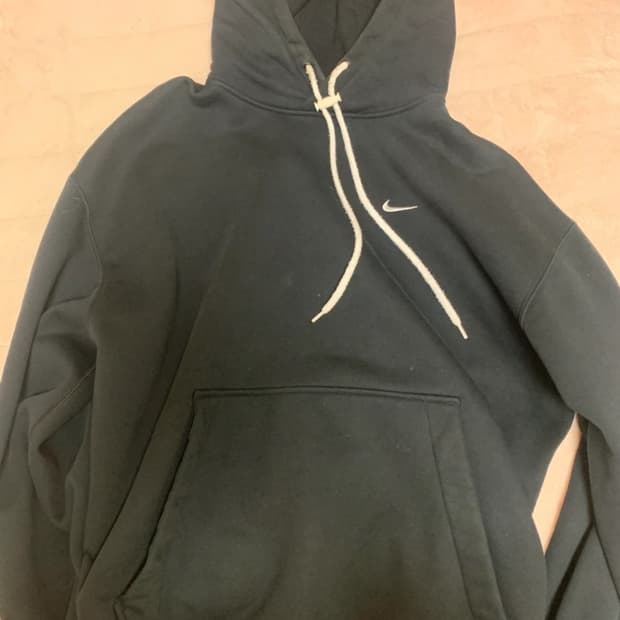 나이키 솔로 스우시 후드티 m