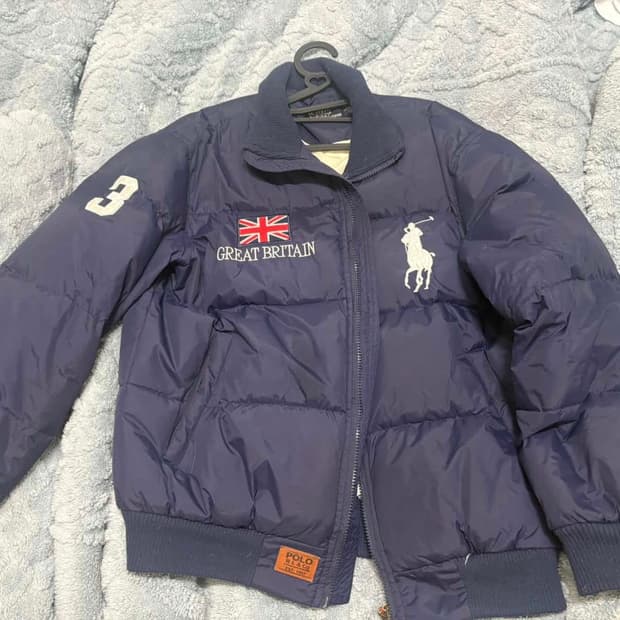폴로 빅포니 브리튼 패딩 L