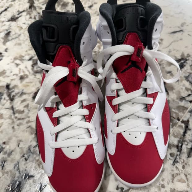 나이키 조던 6 레트로 카마인 2021