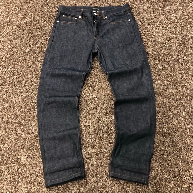 아페쎄 A.P.C 생지 데님 팬츠