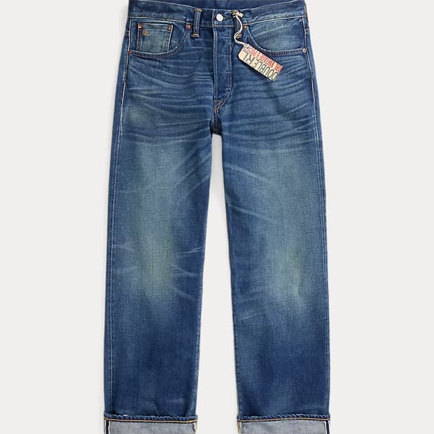 [34/34] 더블알엘 빈티지 파이브포켓 데님 팬츠 그랜드폴스 / RRL