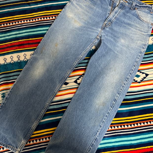 90s 리바이스 505 오렌지탭