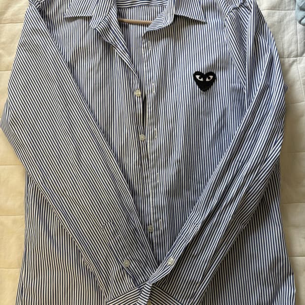 꼼데 스프라이트 셔츠 m