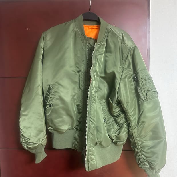 [L] 알파인더스트리 ma-1 세이지