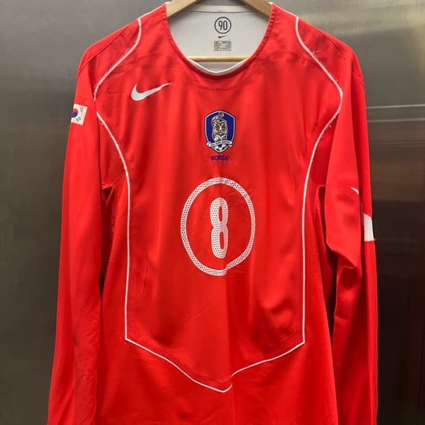 나이키 대한민국 국가대표 김두현 긴팔유니폼 