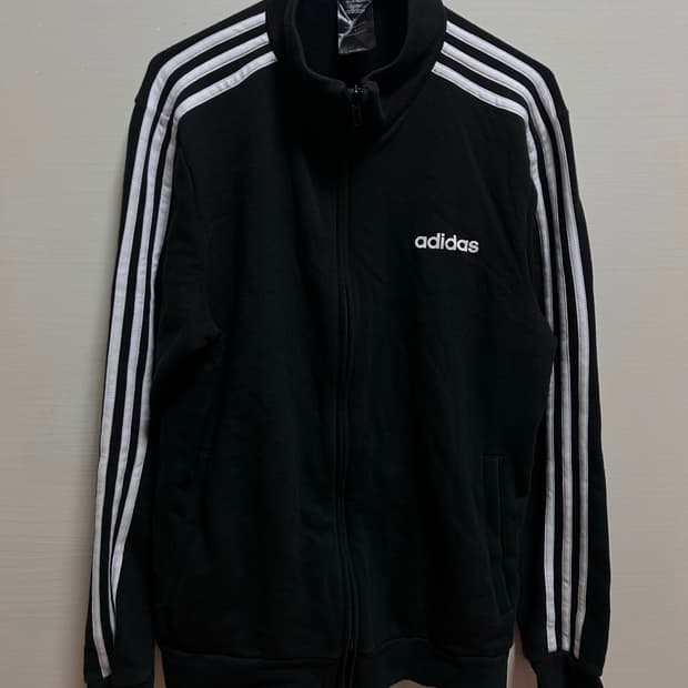 아디다스 져지 트랙탑 L 블랙