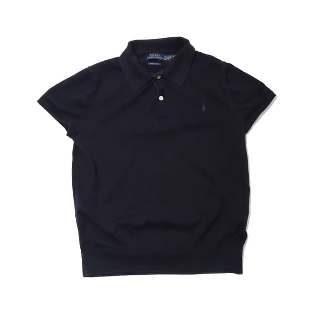 폴로 랄프로렌 다크네이비 피마 코튼 폴로 카라티 women S