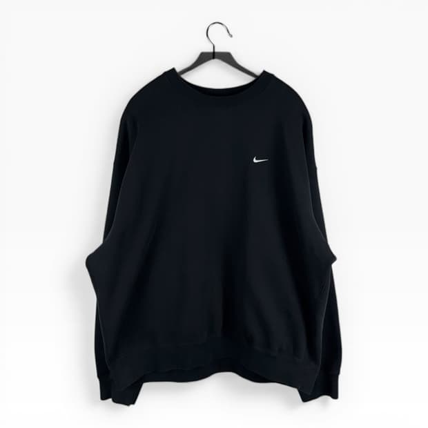 (무료배송)XXL) 나이키 NRG 스우시 맨투맨 블랙