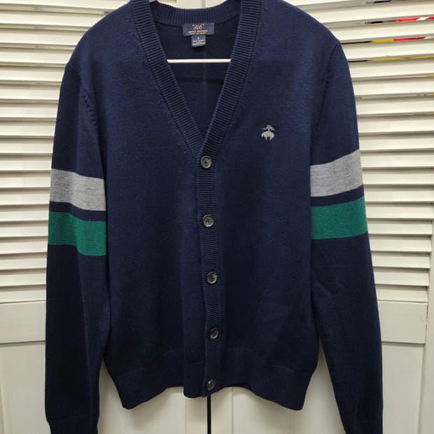 브룩스브라더스 메리노울 니트 가디건