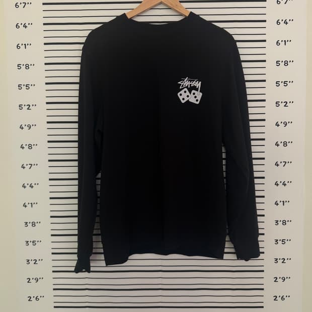 스투시(stussy)다이스 피그먼트 다이드 크루넥