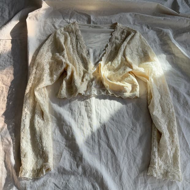 엑시즈팜 옐로우버터 엔틱페어리 볼레로