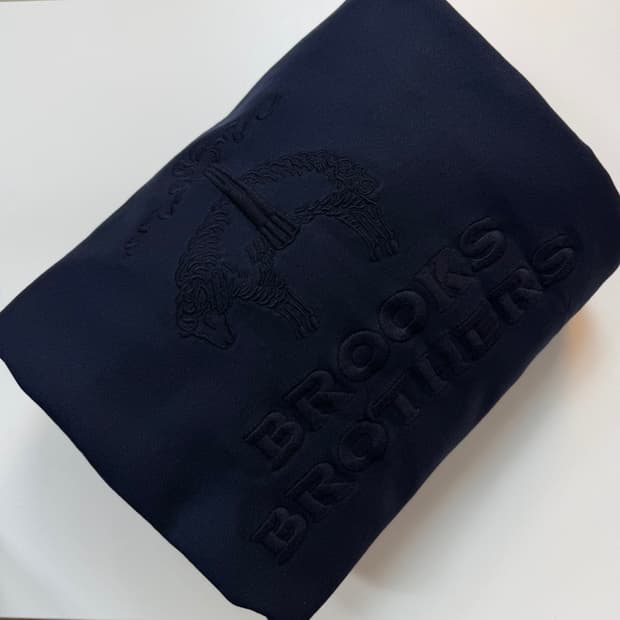 브룩스 브라더스 네이비 스웻셔츠 