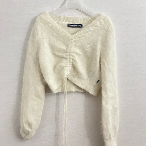 페인오어플레져 앙고라 니트