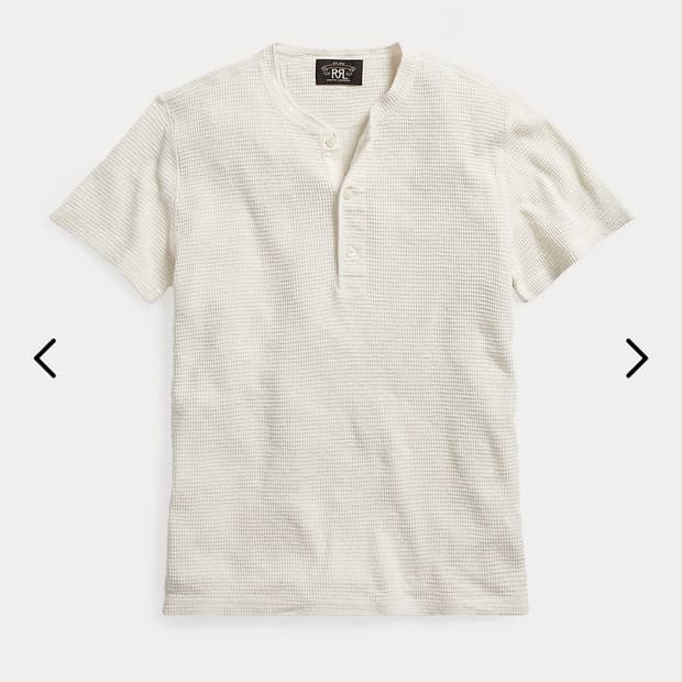 더블알엘 와플 헨리넥 s