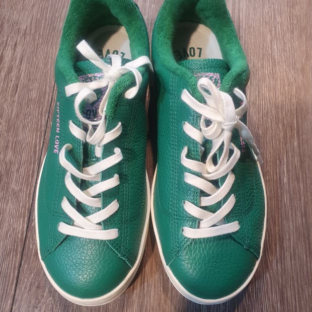 상태최상)캐치볼 피프틴러브 그린 스니커즈 240