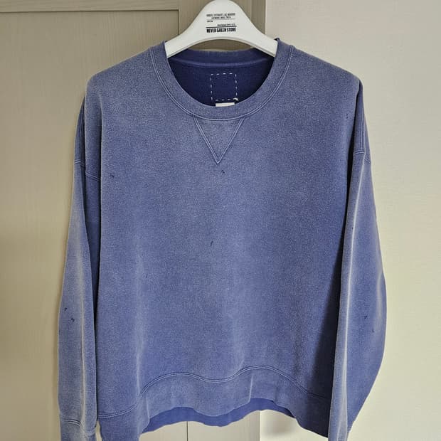 visvim 비즈빔 24aw 점보SB스웻 크래쉬 2사이즈 네이비