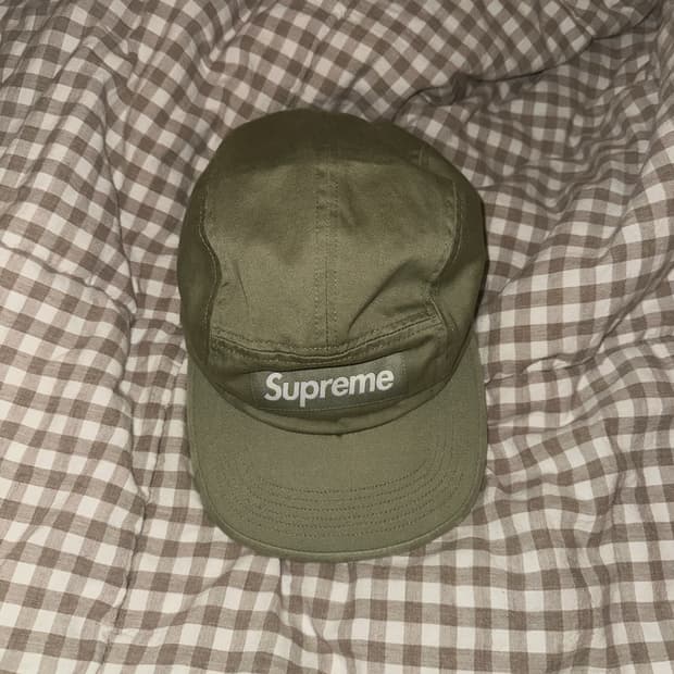 슈프림 캠프캡 라이트 올리브