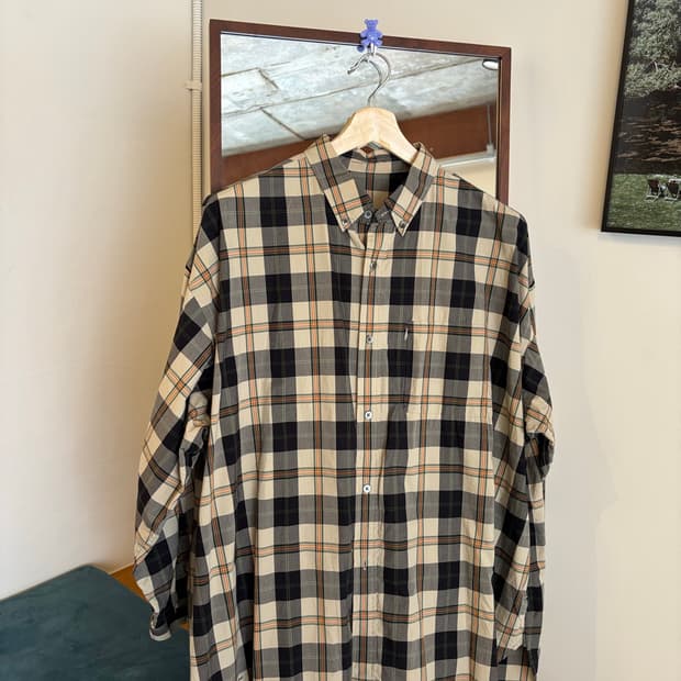 프레쉬서비스 유틸리티마드라스 셔츠