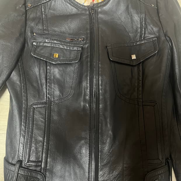 양가죽 100 자켓 