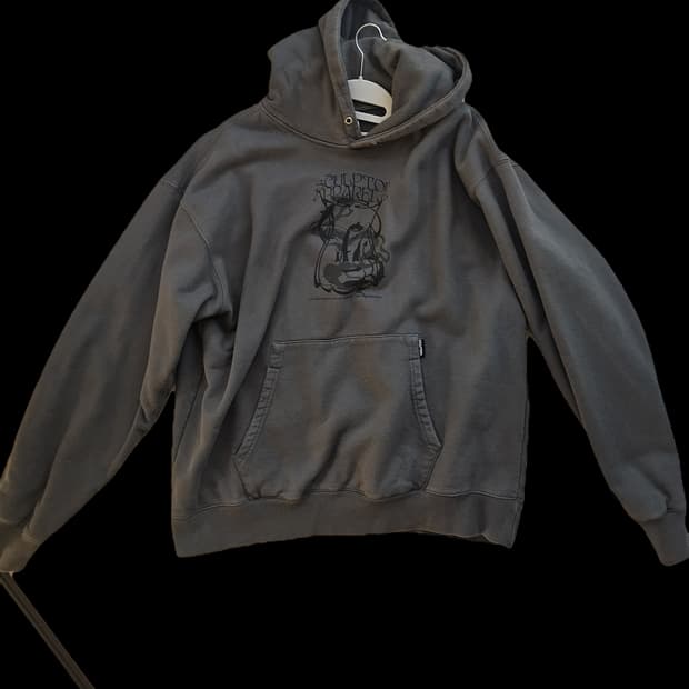 스컬프터 카키 후드 L