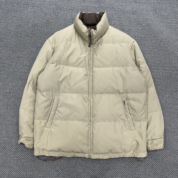 입생로랑 리버시블 구스다운 패딩 95