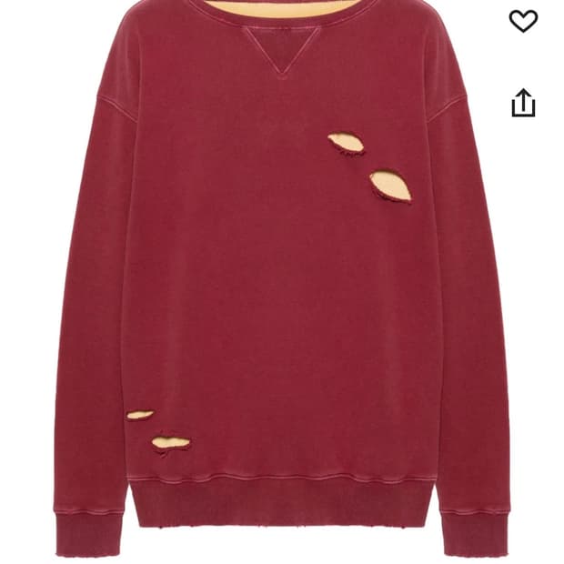 마르지엘라 스웻셔츠