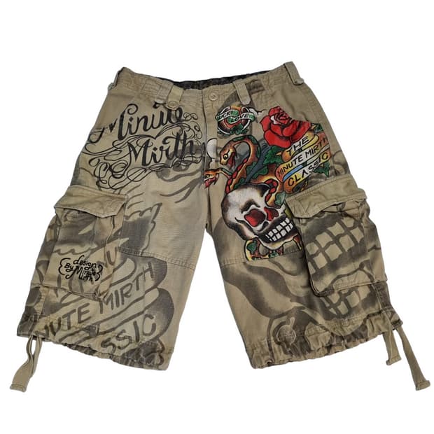 MINUTH MIRTH 올드스쿨 카고 Shorts