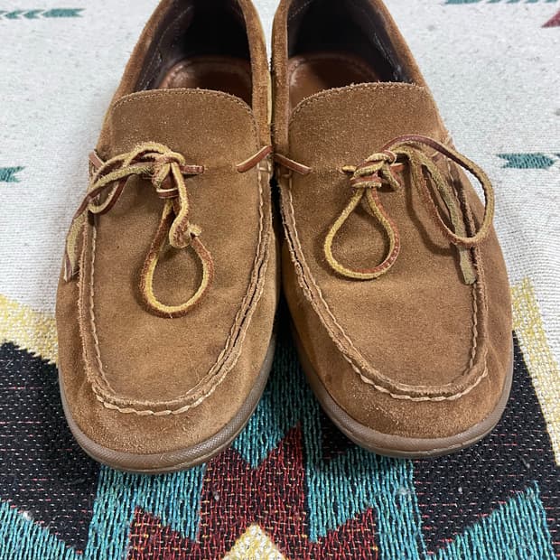 폴로 스웨이드 보트 슈즈(8.5)