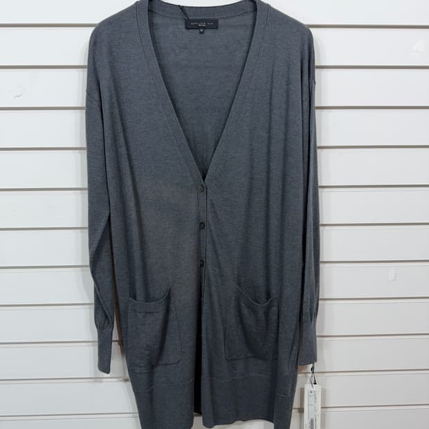 ATELIER SIX 실크 혼방 가디건