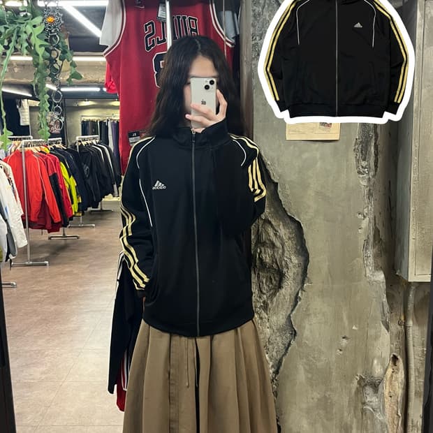 아디다스 금장 져지 블랙 95 #csz1920