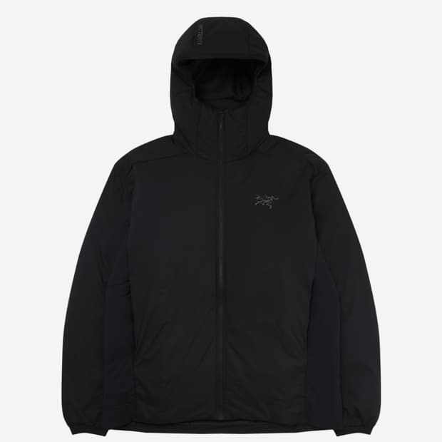 아크테릭스 아톰 sv 후디 블랙