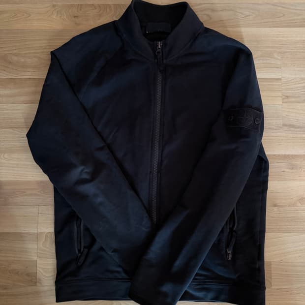 스톤아일랜드 쉐도우프로젝트 블랙 집업 자켓 L