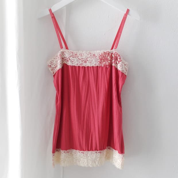 lace flower sleeveless