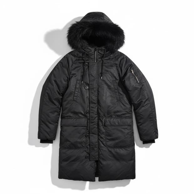 Oversized ma-1 goose down parka 105