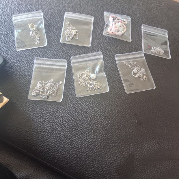 은목걸이6종&비즈목걸이1종 판매합니다 