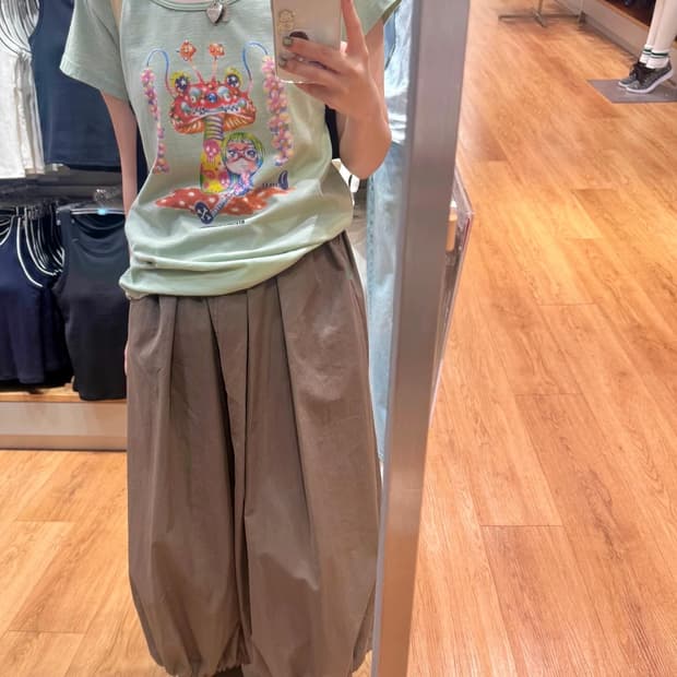 노컨텐츠 팟 스커트