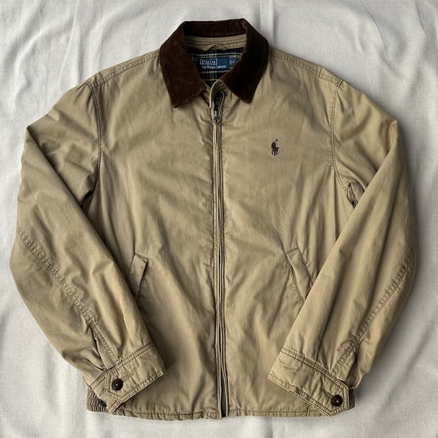폴로 베이포트 퀼팅 봄버 자켓 S