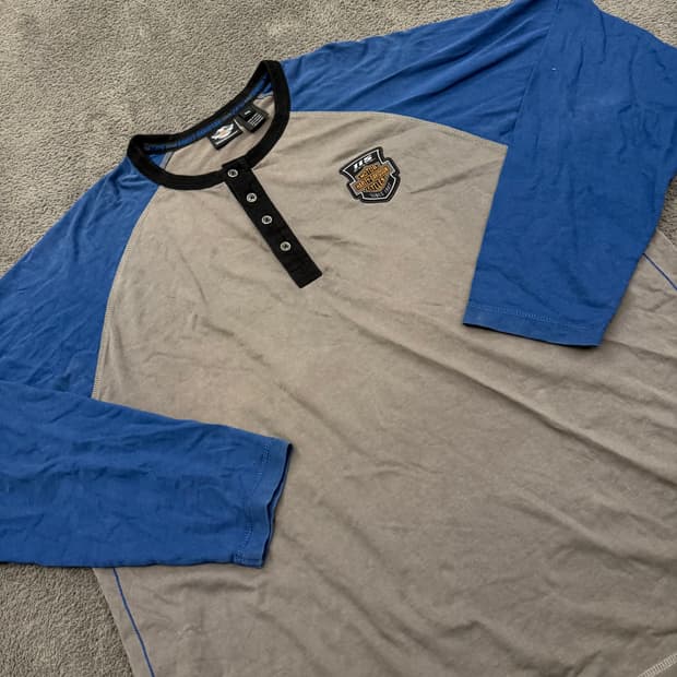 [ 정품/2XL ] 할리데이비슨 그래픽 롱 슬리브 스웨트 셔츠